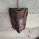 Carved wooden wall mask – Native American spirit – decorative piece vi
