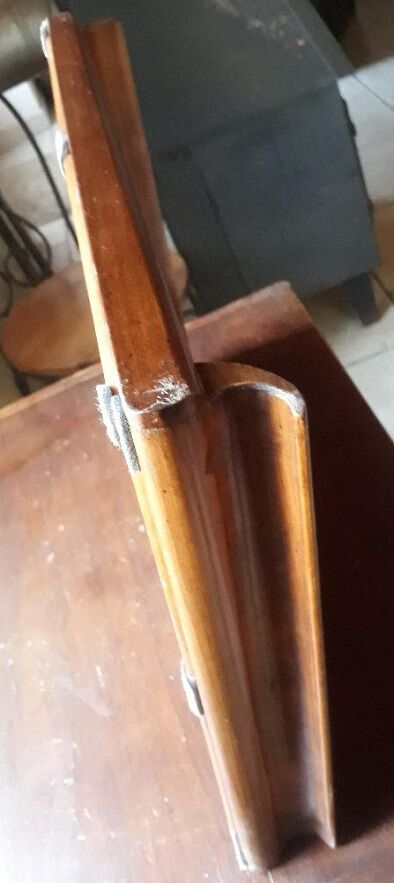 Wood marquetry serving tray