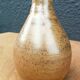 Glazed stoneware vase