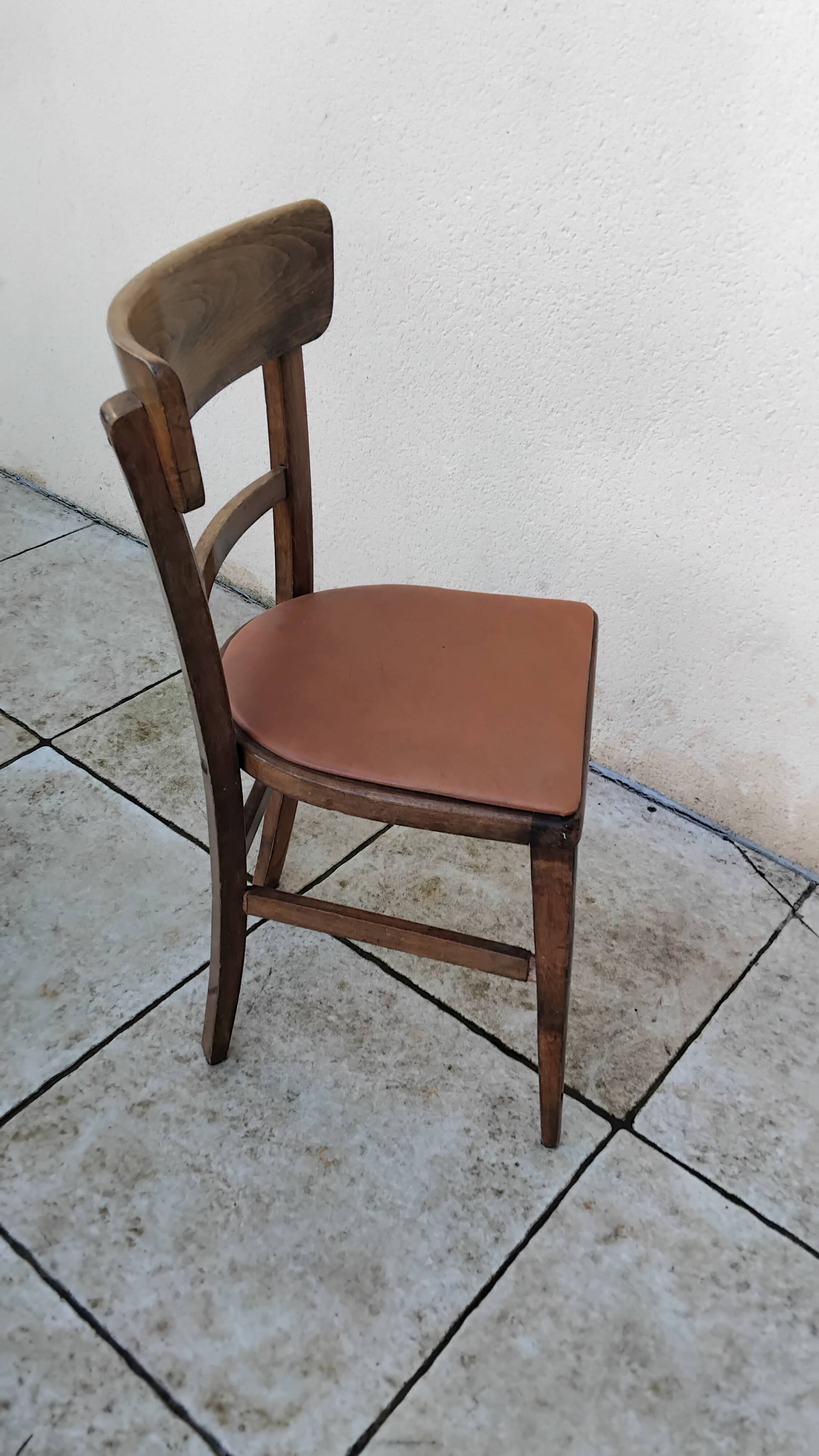 Chaise de bistrot vintage style baumann