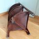 Wicker rattan corner shelf neck