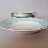 6 soup plates “Henri” Sarreguemines & Digoin