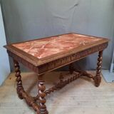 Table bureau style Louis XIII