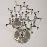 Vintage XL floor candlestick by Fritz Nagel for BMF, 1970s