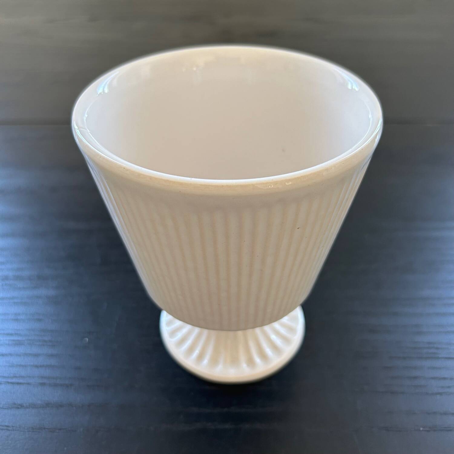 White Scandinavian vase