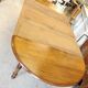 Table 6 feet Louis Philippe with 3 walnut extensions of the 19th siecle