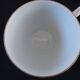 6 tasses à café et sous-tasses en porcelaine fine Art Déco