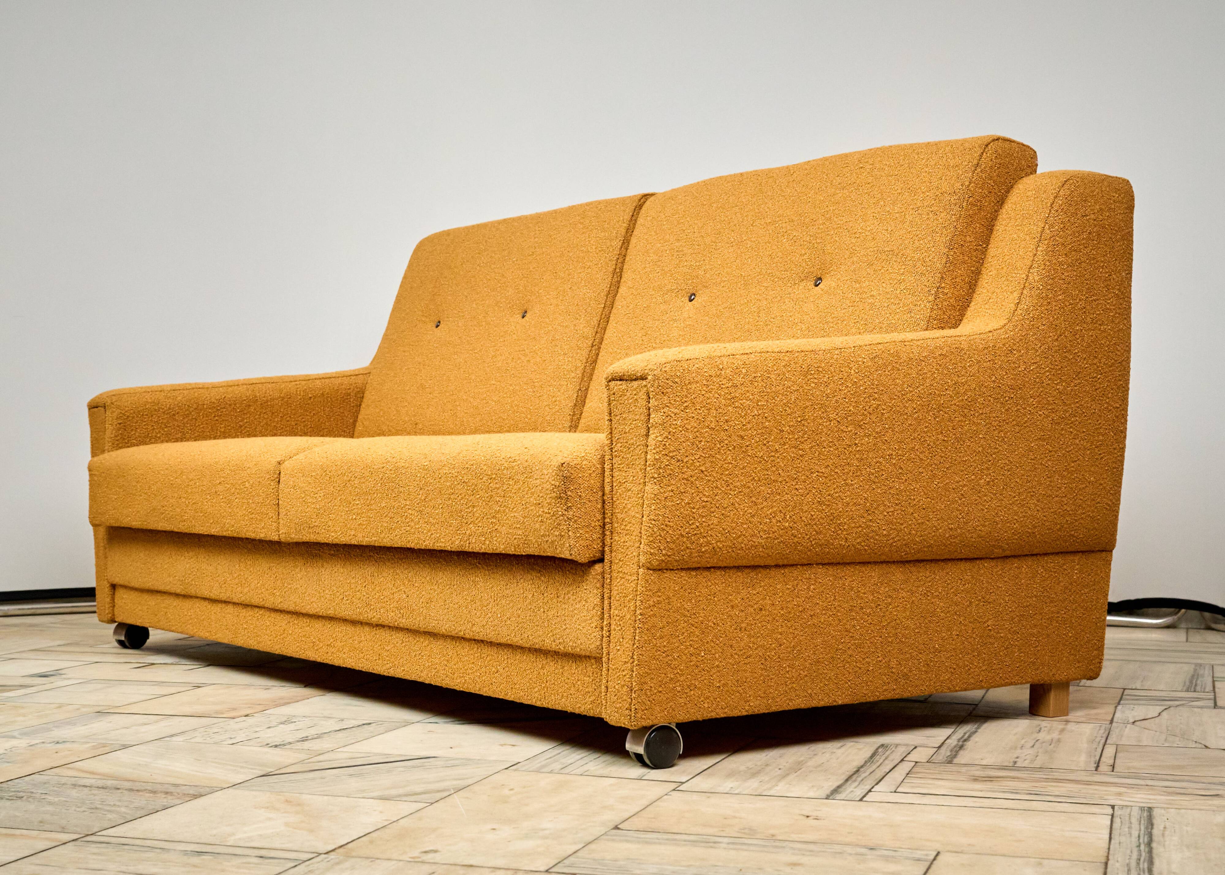 Vintage Two-Seater Sofa, 1970s, Czechoslovakia
