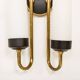 Italian mid century wall lights, set of 2