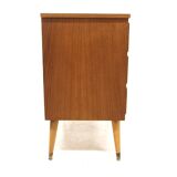 Scandinavian teak chest of drawers, Sweden, 1950