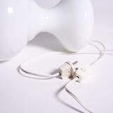 vintage white opaline lamp