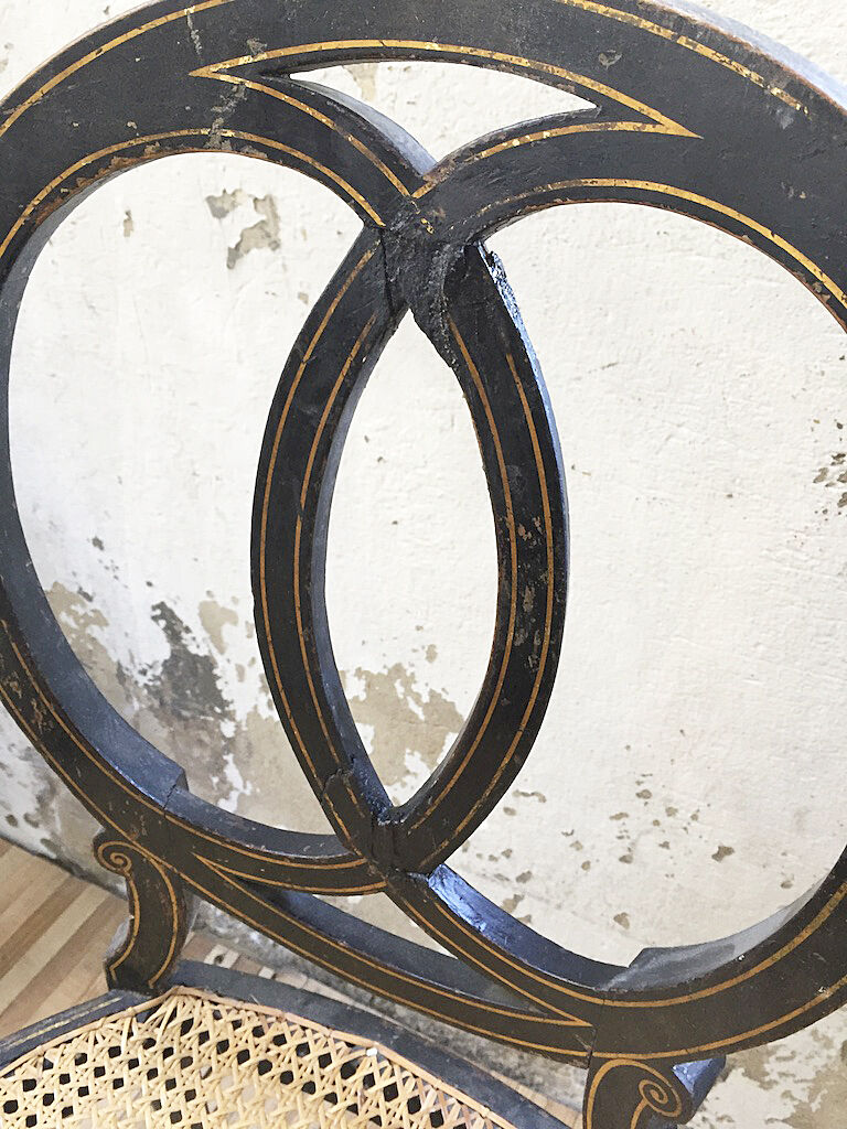 Napoleon III chairs pair