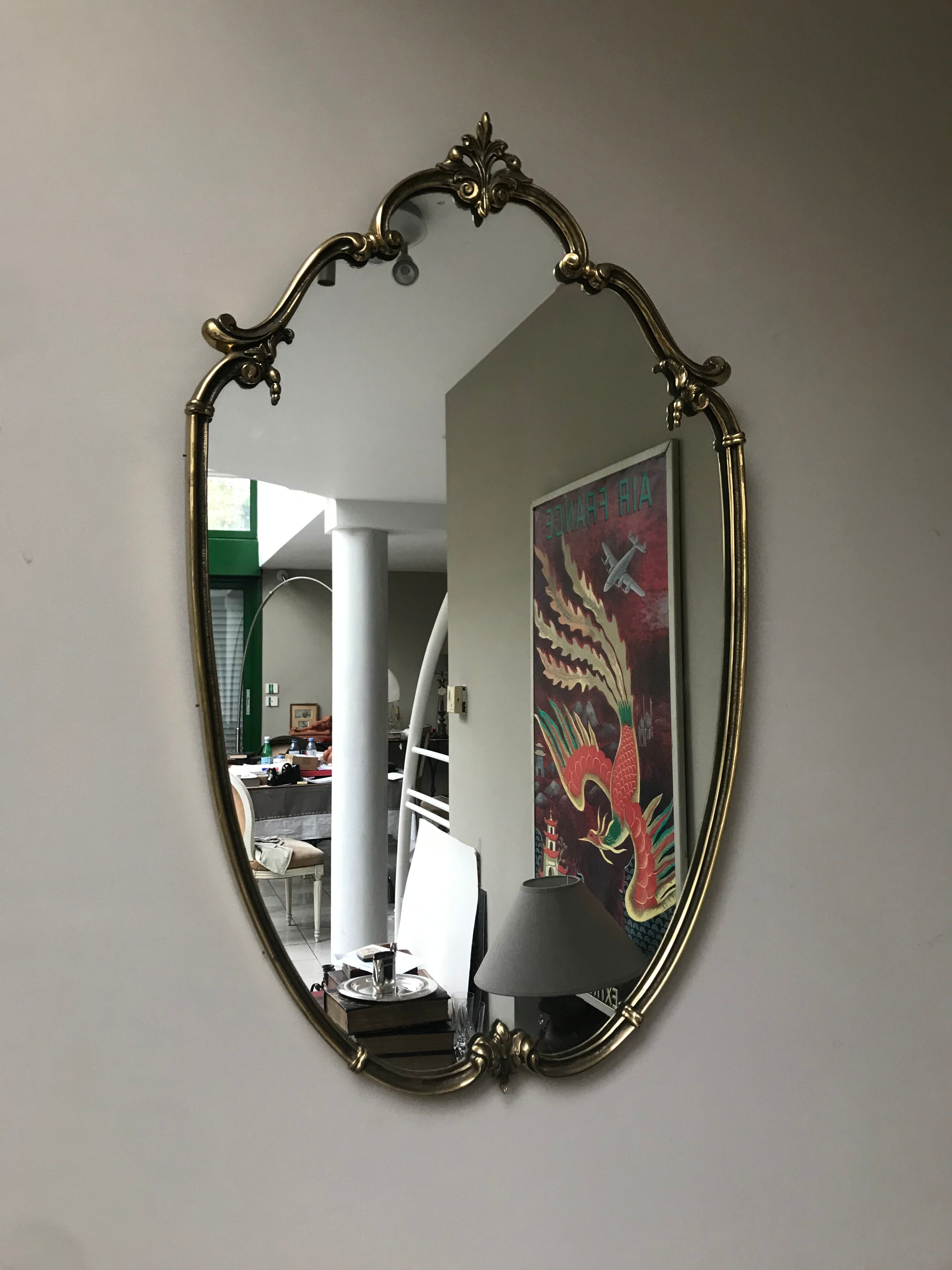 Louis XV style mirror