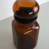 Amber apothecary pot
