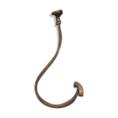 Patère ancienne en laiton