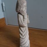 Mineral religious statuette