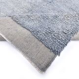 4x7 Blue & Gray Moroccan Area Rug 133x226Cm SK 240769
