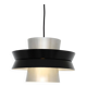 Lampe en argent dans le style de Trava par Carl Thore, années 1960.