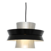 Silver lamp in the style of Trava by Carl Thore, 1960s