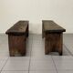 Pair of rustic benches, early 1900s