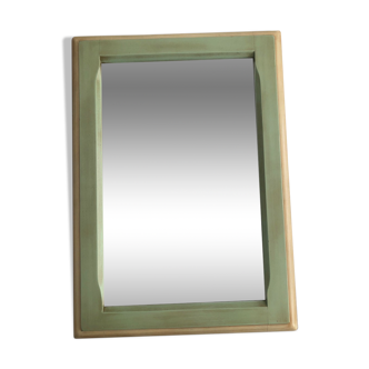 Wooden mirror