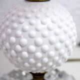Glass table lamp 1950