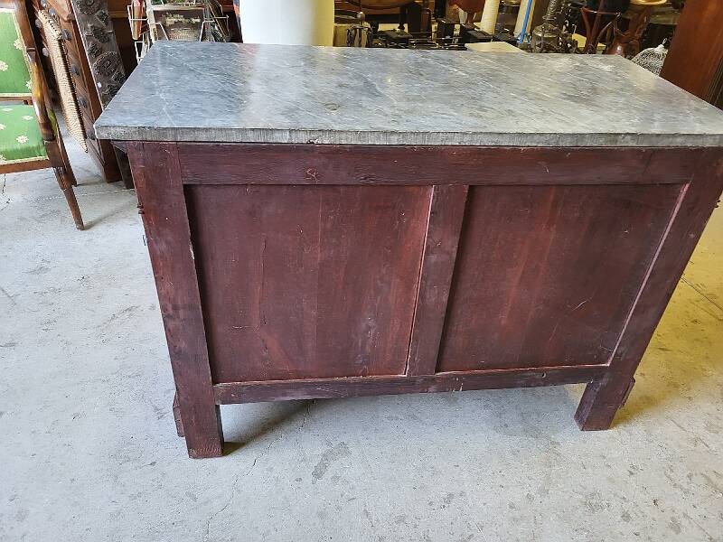 Empire chest of 4 drawers in mahogany from the 19th century