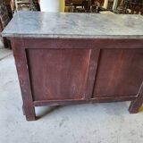 Empire chest of 4 drawers in mahogany from the 19th century