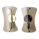 Pair of black sconces, murano glass, Italy, 1960