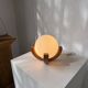 1980s pin support ball desk lamp