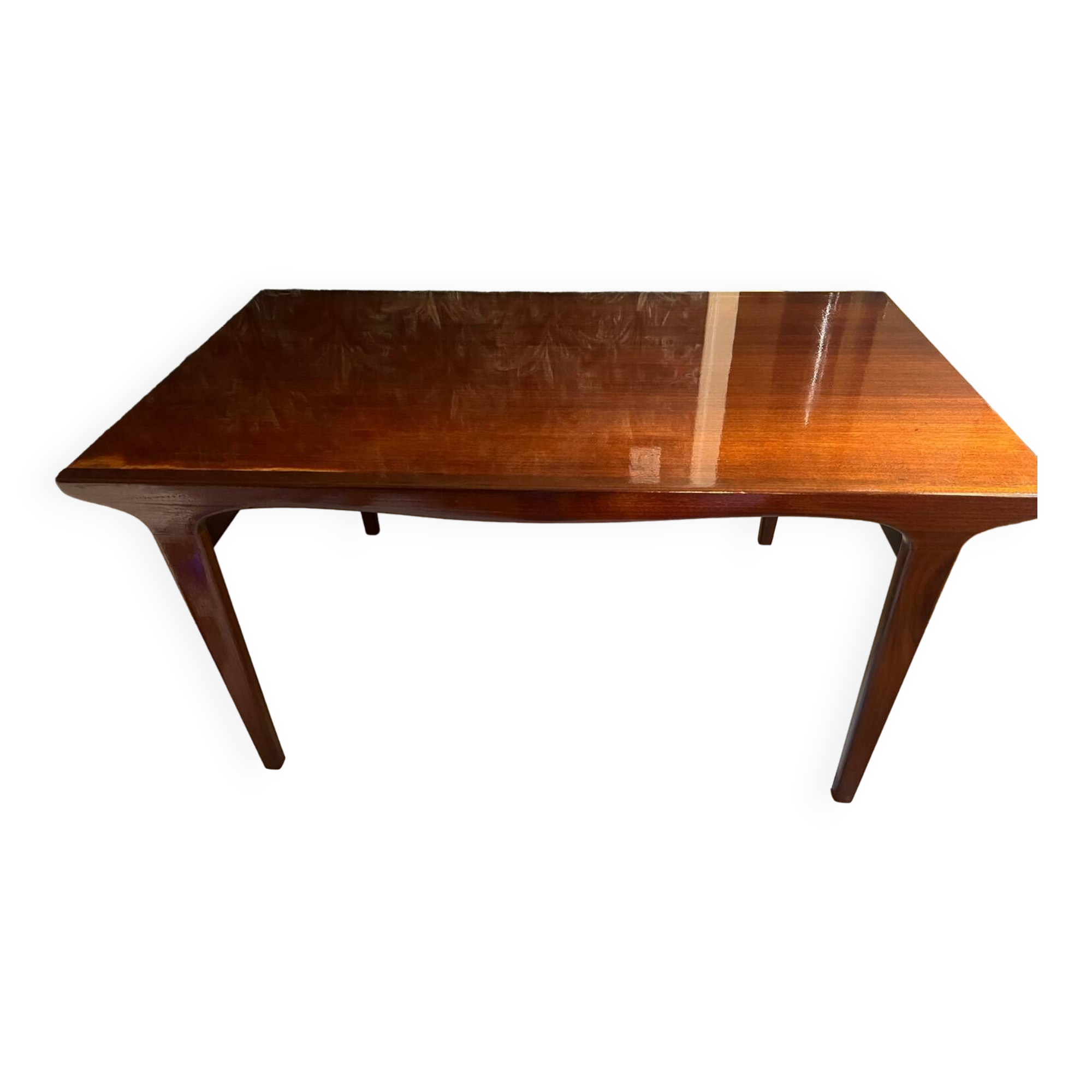 Table à manger scandinave année 60 en teck