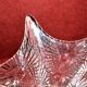 Empty-pocket star in cut crystal Saint-Louis