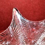 Empty-pocket star in cut crystal Saint-Louis