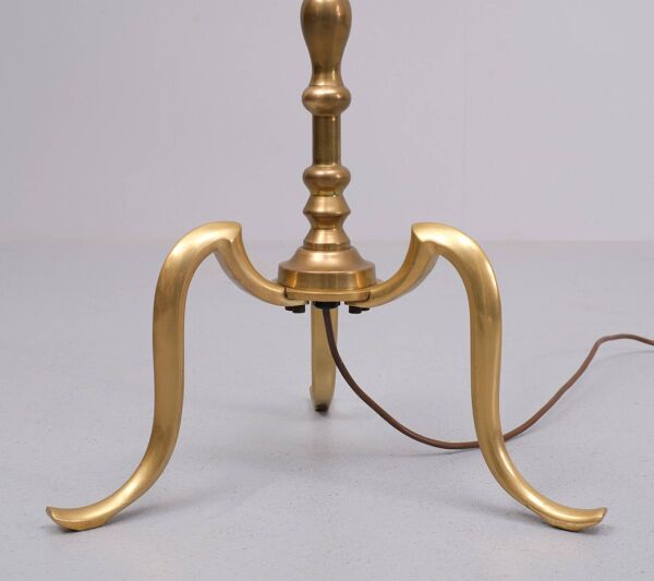 Lampadaire Maison Baguès en laiton années 1960 France