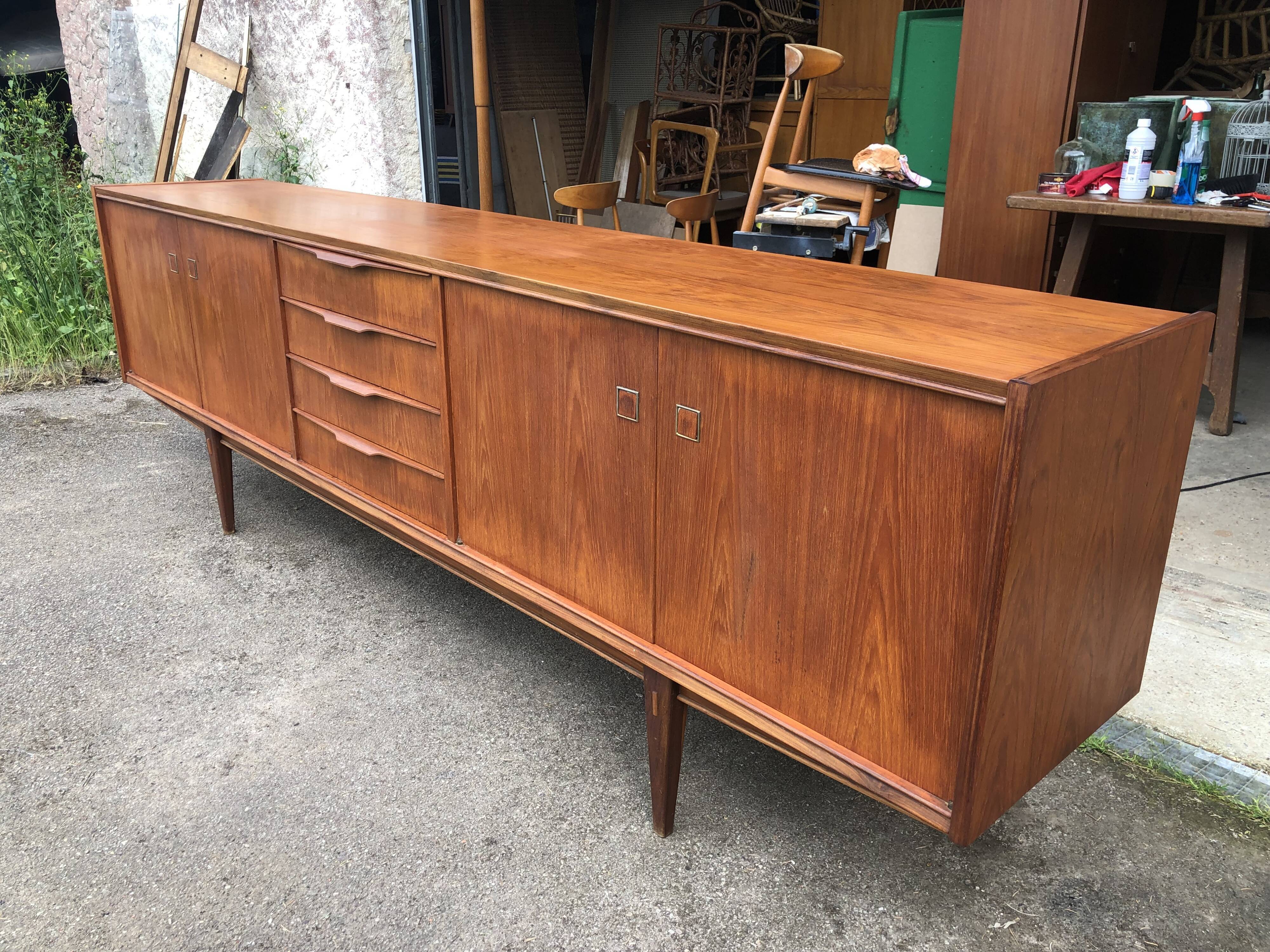 Scandinavian teak sideboard Arnaud