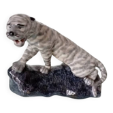 Roaring Tiger by Camille Tharaud: Art Deco Limoges Porcelain