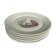 6 assiettes en porcelaine fine