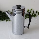 Cafetière  MENESA en Cuivre Chromé vintage 1950