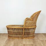 Rattan daybed for children