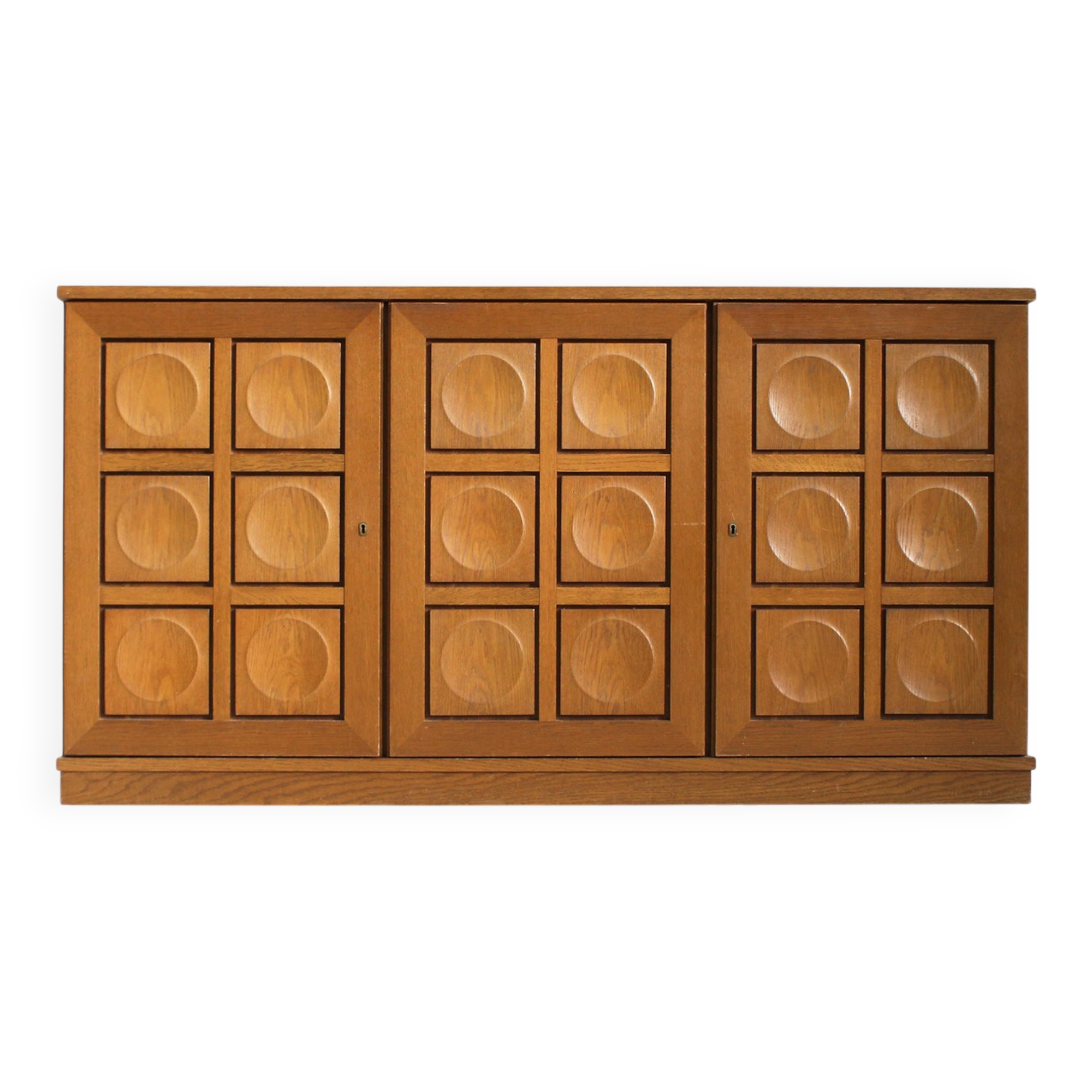 Vintage brutalist sideboard 1970s Gerhard Bartels