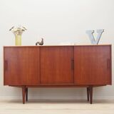 Teak highboard, Danish design, 1960s, production: Denmark