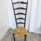 Vintage Paolo Buffa Chiavari Chairs: Mid-Century Modern Ladder Back Dining