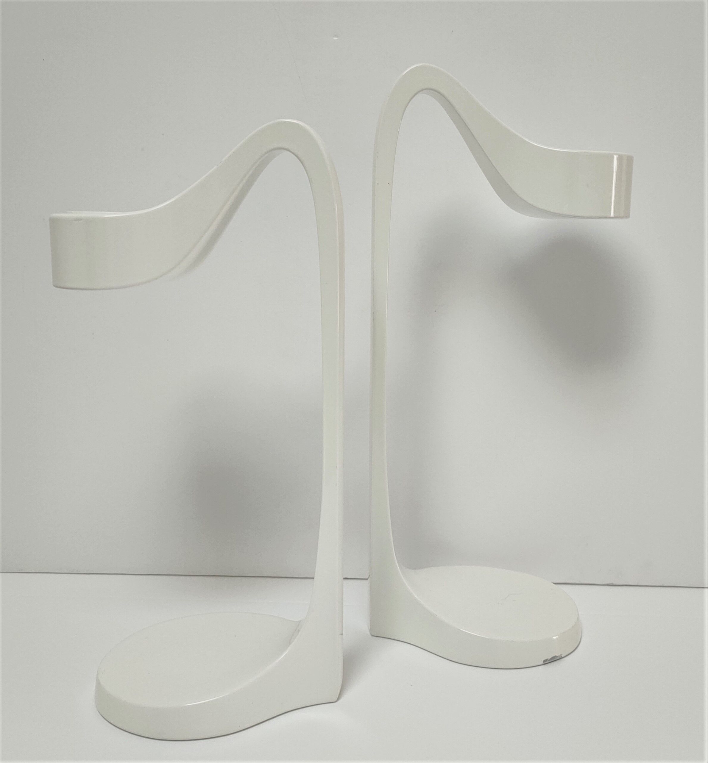 Pair of designer candle holders by Monika Mulder for vintage Ikea