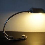 Hillebrand chrome table lamp by Egon Hillebrand