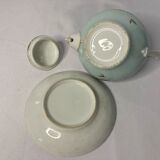 2208380 Small teapot Chinese porcelain and its cut early twentieth century