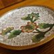 Small cup plate empty-pockets in cloisonné enamels
