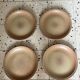6 flat plates in stoneware
