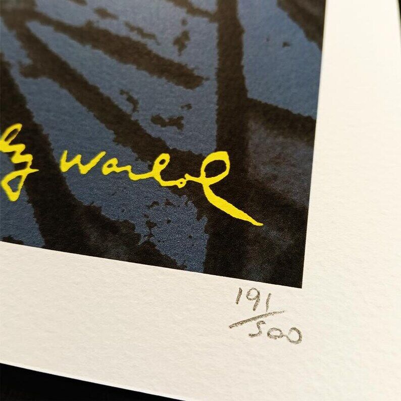 1980s Andy Warhol Limited Edition Lithograph by CMOA.