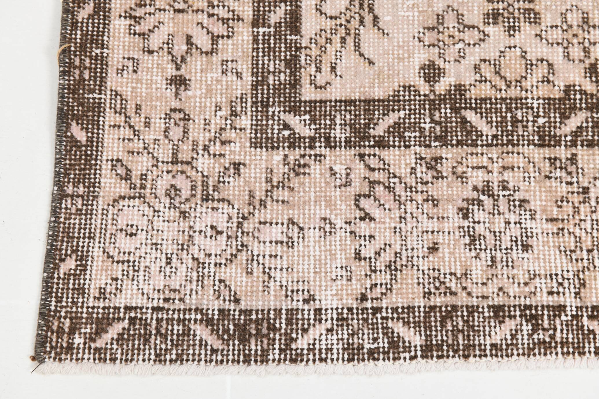 6x10 Light Pink Orientel Vintage Area Rug, 187x300Cm