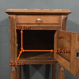 Oak Coffee Table or Bedside Table – 1930
